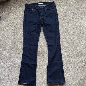 Women's Dark Blue Jeans